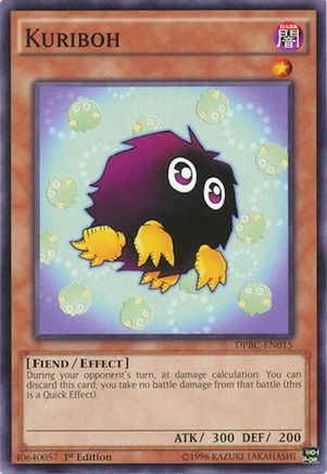 Kuriboh (DPBC-EN015) - Duelist Pack: Battle City 1st Edition Duelist Pack: Battle City Yugioh Single Squirtle Squad Card Shop.