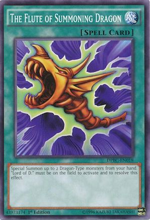 The Flute of Summoning Dragon (DPBC-EN018) - Duelist Pack: Battle City 1st Edition Duelist Pack: Battle City Yugioh Single Squirtle Squad Card Shop.