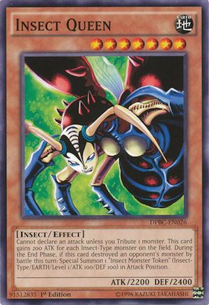 Insect Queen (DPBC-EN026) - Duelist Pack: Battle City 1st Edition Duelist Pack: Battle City Yugioh Single Squirtle Squad Card Shop.