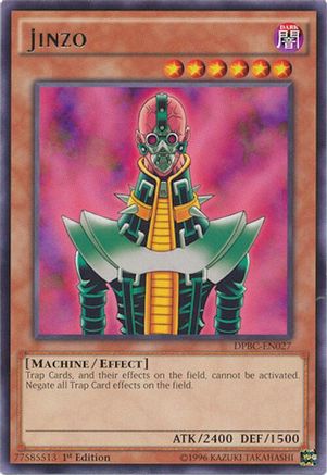 Jinzo (DPBC-EN027) - Duelist Pack: Battle City 1st Edition Duelist Pack: Battle City Yugioh Single Squirtle Squad Card Shop.