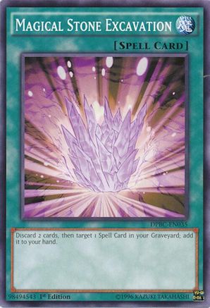 Magical Stone Excavation (DPBC-EN035) - Duelist Pack: Battle City 1st Edition Duelist Pack: Battle City Yugioh Single Squirtle Squad Card Shop.
