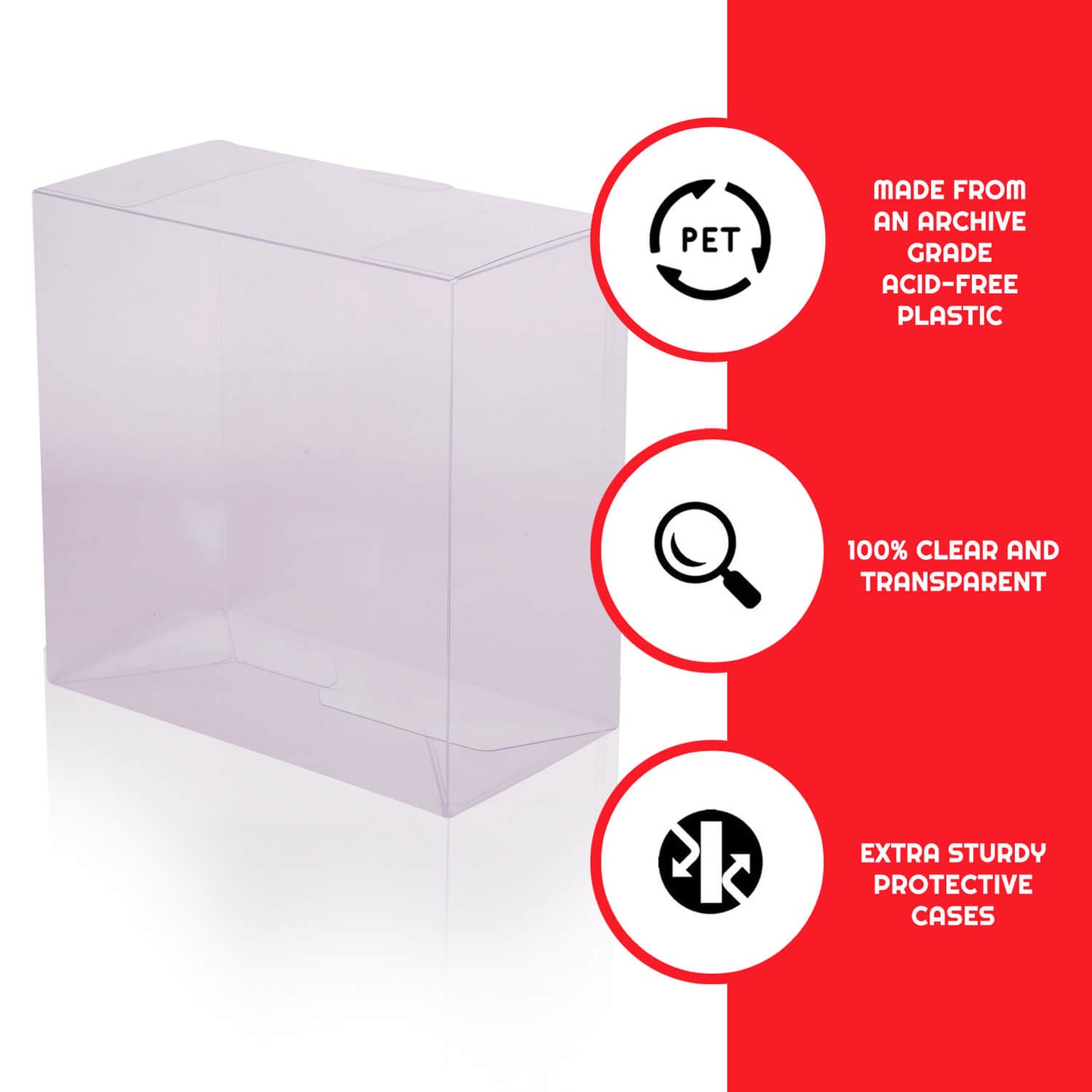 EVORETRO 5-Star Funko Pop Protector Case EVORETRO Canada Funko Pop Protectors Squirtle Squad Card Shop.