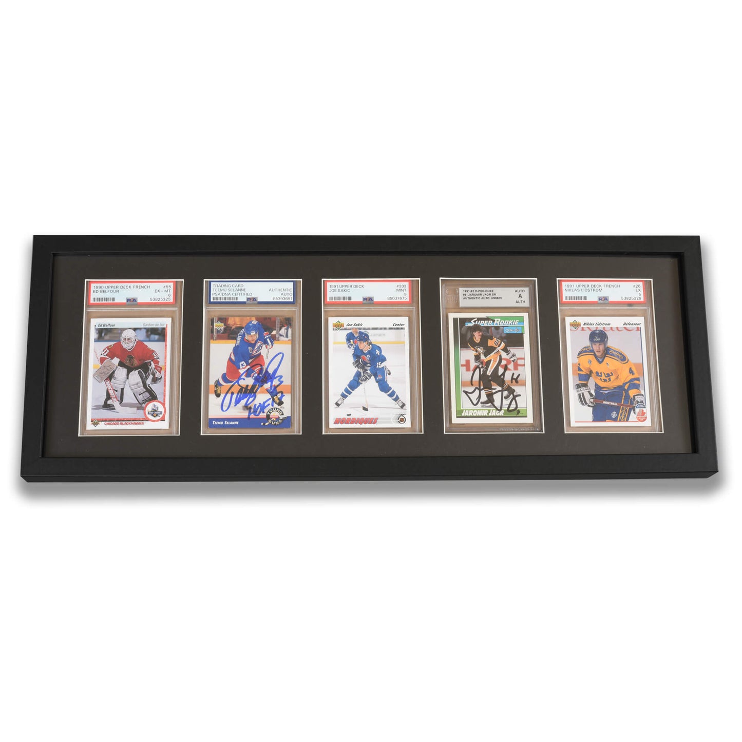 PSA Graded Wooden Frame Display with UV Glass card fit very tight ! LIQUIDATION EVORETRO Canada Card Protectors Squirtle Squad Card Shop.