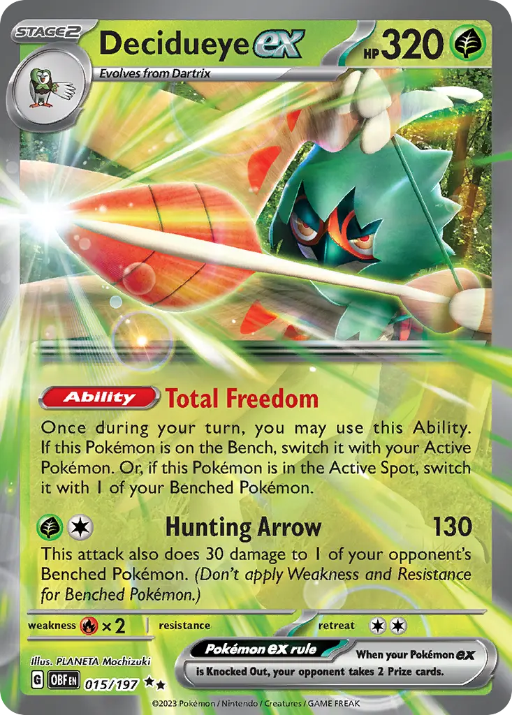 Decidueye ex 015/197