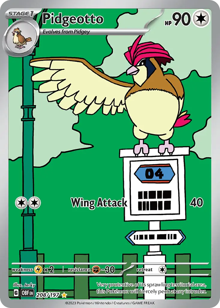 Pidgeotto 208/197