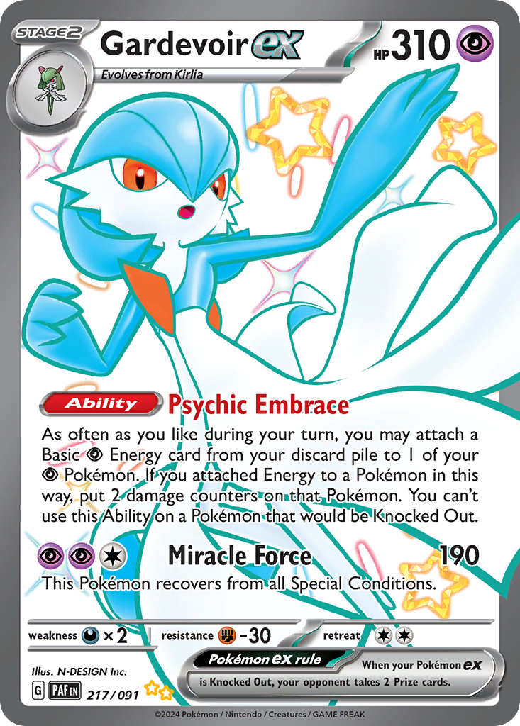 Gardevoir ex 217/091