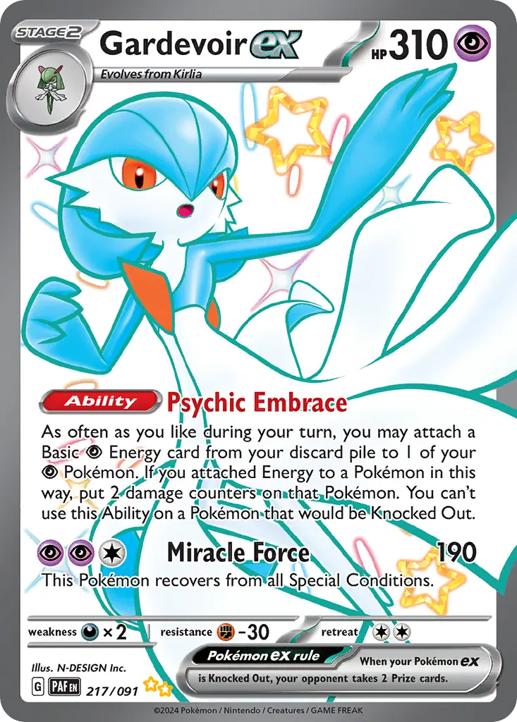 Gardevoir ex 217/091