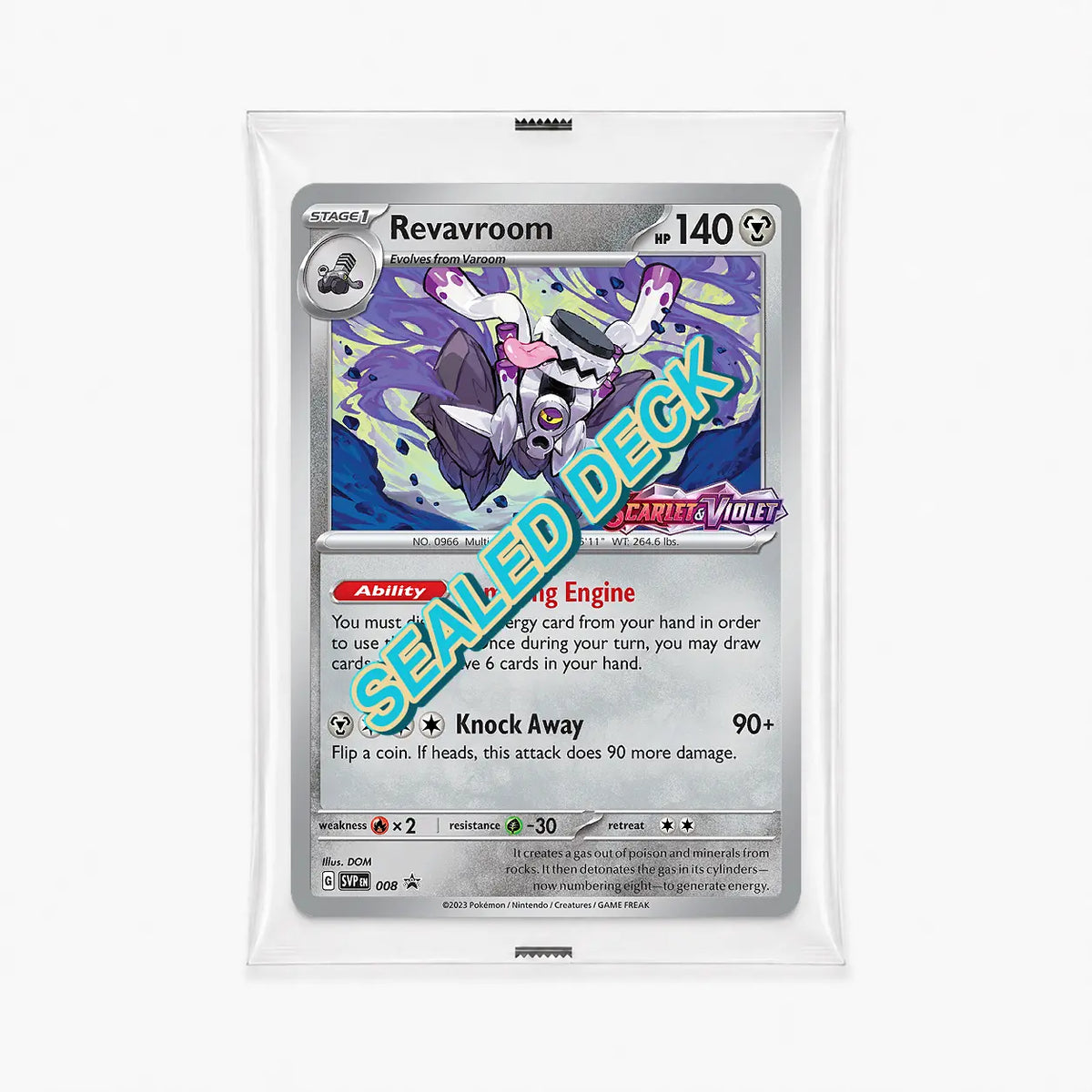 Revavroom SVP008 Scarlet & Violet Build & Battle sealed deck