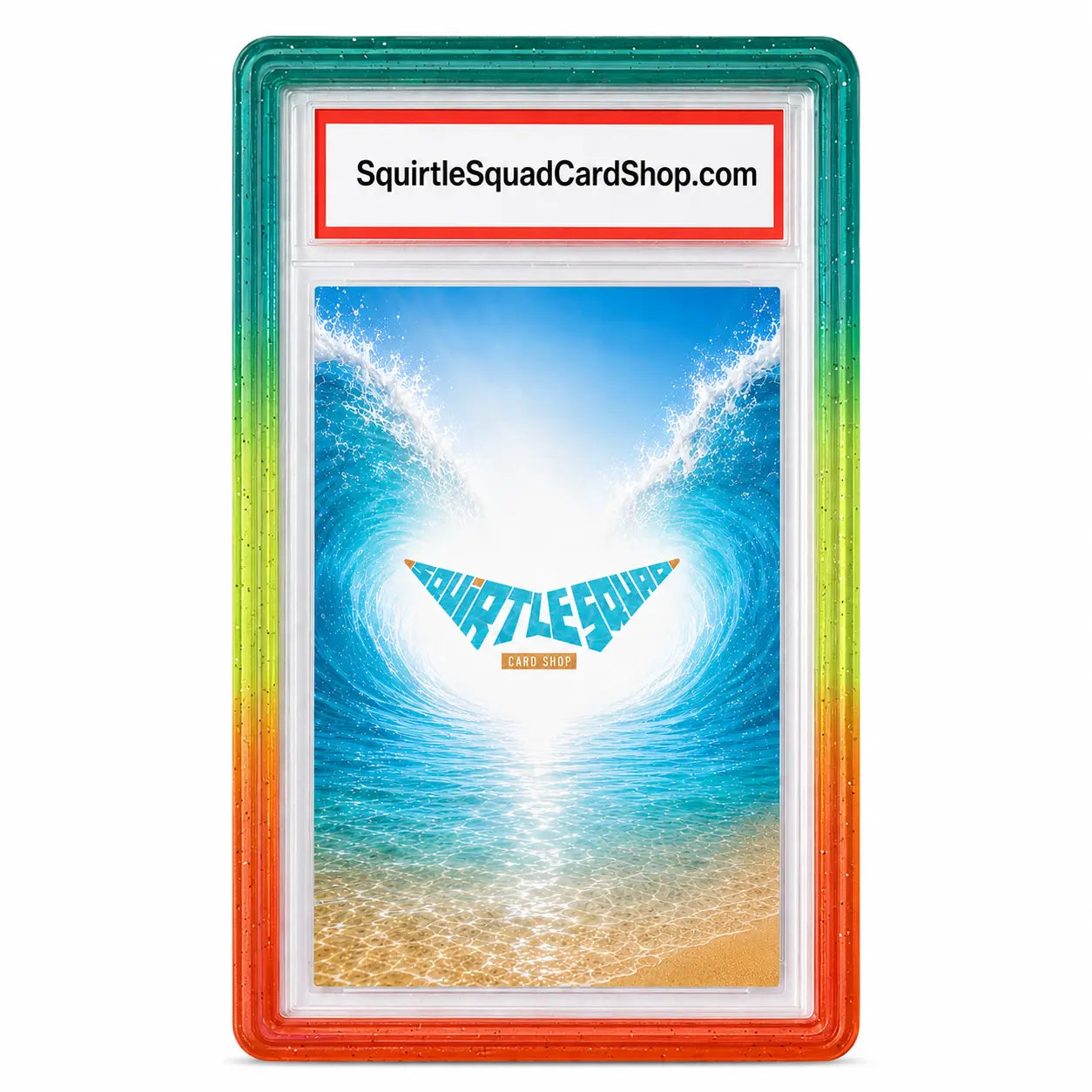 SLAB GUARDS - ORANGE / GREEN / YELLOW - CLEAR RADIANT - HARD Squirtle Squad Card Shop. Squirtle Squad Card Shop.