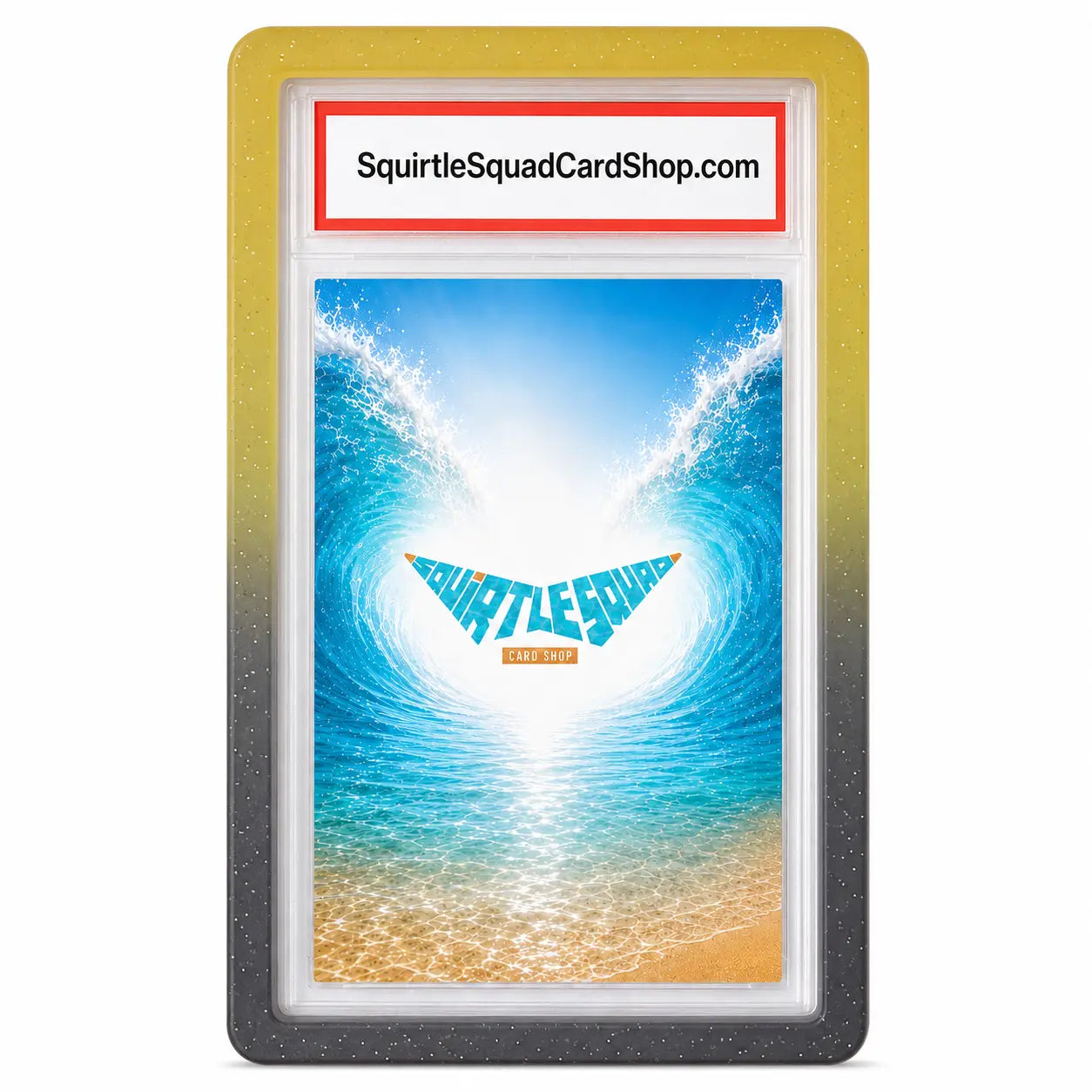 SLAB GUARDS - BLACK / YELLOW - RADIANT/GRADIANT - SILICONE Squirtle Squad Card Shop. Squirtle Squad Card Shop.