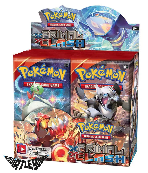 Pokémon TCG – XY Primal Clash – Booster Box – Factory Sealed – 2015 Squirtle Squad Card Shop. Booster Box & Sealed Products Squirtle Squad Card Shop.