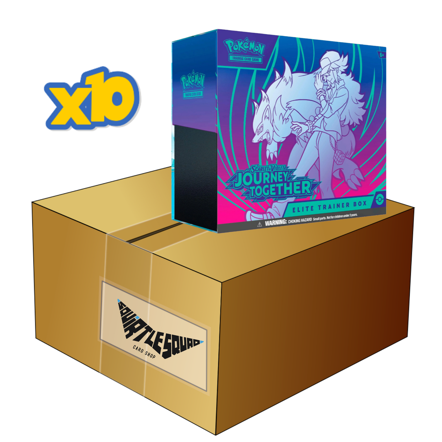 Pokemon - Journey Together - Elite Trainer Box Case