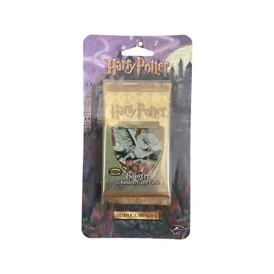 Harry Potter TCG - Base Set - Blister Booster Pack - Hedwig Owl Art Squirtle Squad Card Shop.