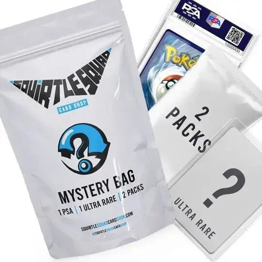 Pokémon TCG – PSA Mystery Bag Wave 2 – Guaranteed PSA Graded Card + 2 Booster Packs Squirtle Squad Card Shop. Toys & Hobbies:Collectible Card Games:CCG Mixed Card Lots Squirtle Squad Card Shop.