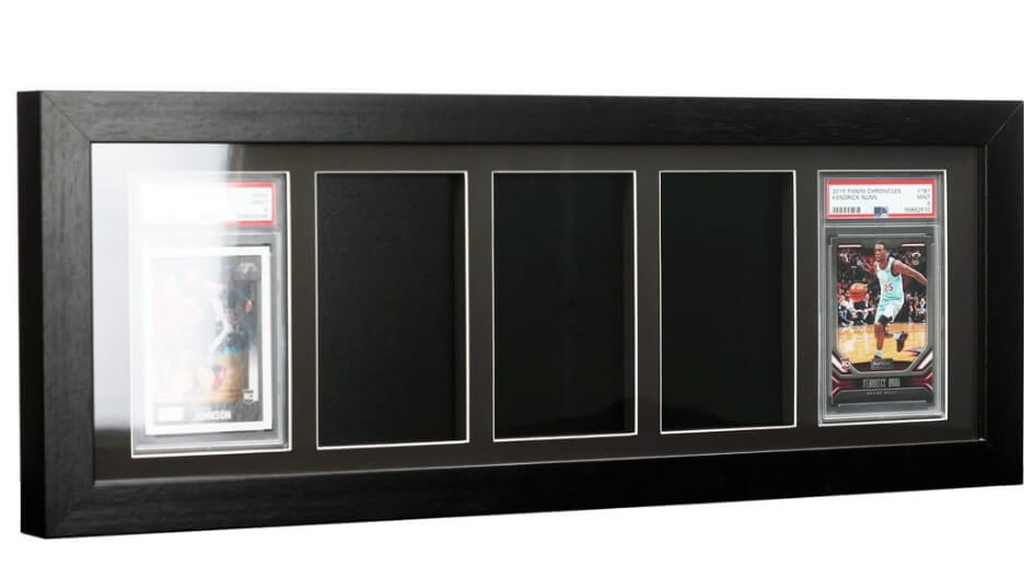 PSA Graded Wooden Frame Display with UV Glass card fit very tight ! LIQUIDATION EVORETRO Canada Card Protectors  Squirtle Squad Card Shop.