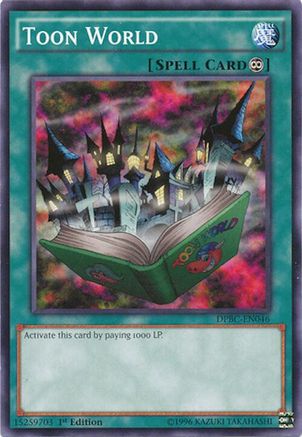 Toon World (DPBC-EN046) - Duelist Pack: Battle City 1st Edition Duelist Pack: Battle City Yugioh Single  Squirtle Squad Card Shop.