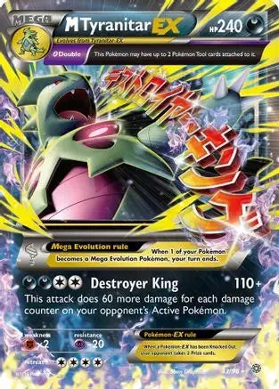 XY - Ancient Origins - M Tyranitar EX 43/98 - Holo