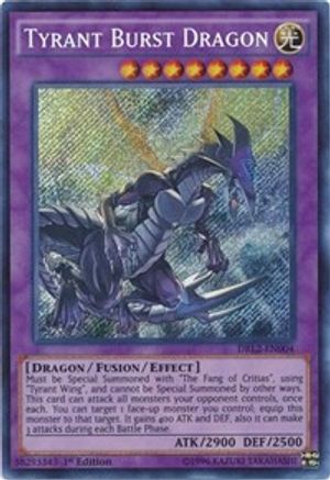 Tyrant Burst Dragon (DRL2-EN004) - Dragons of Legend 2 1st Edition Dragons of Legend 2 Yugioh Single  Squirtle Squad Card Shop.