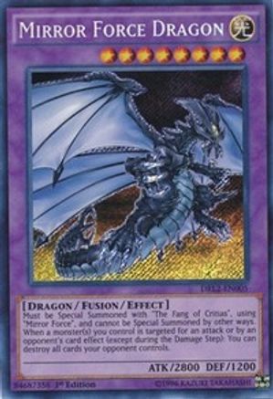 Mirror Force Dragon (DRL2-EN005) - Dragons of Legend 2 1st Edition Dragons of Legend 2 Yugioh Single  Squirtle Squad Card Shop.