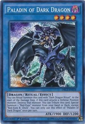 Paladin of Dark Dragon (DRL2-EN018) - Dragons of Legend 2 1st Edition Dragons of Legend 2 Yugioh Single  Squirtle Squad Card Shop.
