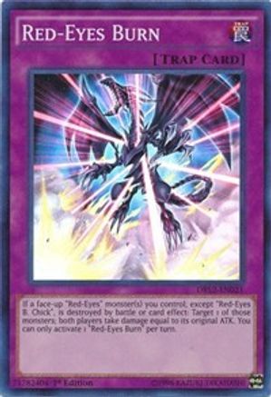 Red-Eyes Burn (DRL2-EN021) - Dragons of Legend 2 1st Edition Dragons of Legend 2 Yugioh Single  Squirtle Squad Card Shop.