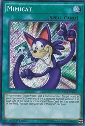 Mimicat (DRL2-EN027) - Dragons of Legend 2 1st Edition Dragons of Legend 2 Yugioh Single  Squirtle Squad Card Shop.