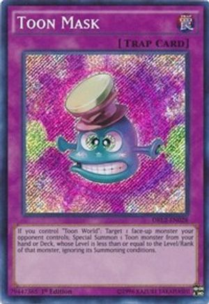 Toon Mask (DRL2-EN028) - Dragons of Legend 2 1st Edition Dragons of Legend 2 Yugioh Single  Squirtle Squad Card Shop.