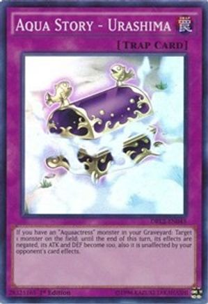Aqua Story - Urashima (DRL2-EN045) - Dragons of Legend 2 1st Edition Dragons of Legend 2 Yugioh Single  Squirtle Squad Card Shop.