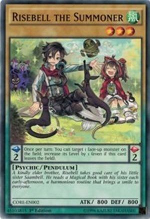 Risebell the Summoner (CORE-EN002) - Clash of Rebellions Unlimited Clash of Rebellions Yugioh Single  Squirtle Squad Card Shop.
