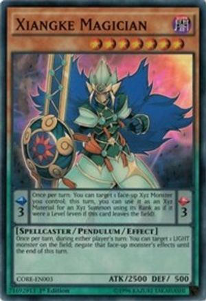 Xiangke Magician (CORE-EN003) - Clash of Rebellions Unlimited Clash of Rebellions Yugioh Single  Squirtle Squad Card Shop.