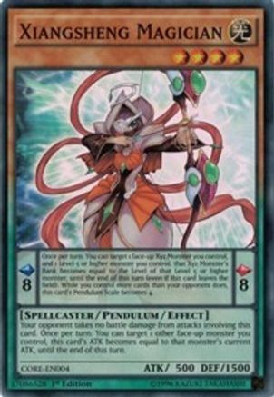 Xiangsheng Magician (CORE-EN004) - Clash of Rebellions 1st Edition Clash of Rebellions Yugioh Single  Squirtle Squad Card Shop.