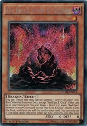 The Black Stone of Legend (CORE-EN021) - Clash of Rebellions Unlimited Clash of Rebellions Yugioh Single  Squirtle Squad Card Shop.