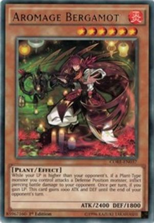Aromage Bergamot (CORE-EN037) - Clash of Rebellions Unlimited Clash of Rebellions Yugioh Single  Squirtle Squad Card Shop.
