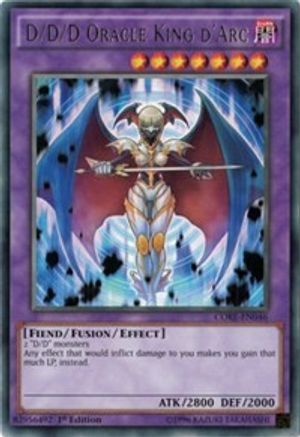 D/D/D Oracle King d'Arc (CORE-EN046) - Clash of Rebellions 1st Edition Clash of Rebellions Yugioh Single  Squirtle Squad Card Shop.