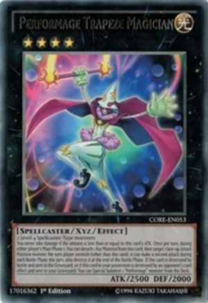 Performage Trapeze Magician (CORE-EN053) - Clash of Rebellions Unlimited Clash of Rebellions Yugioh Single  Squirtle Squad Card Shop.