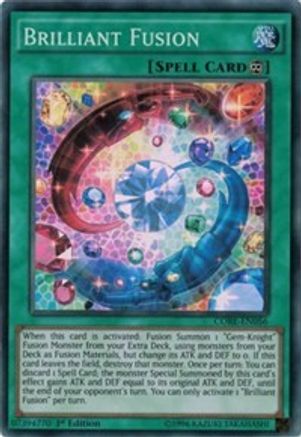 Brilliant Fusion (CORE-EN056) - Clash of Rebellions Unlimited Clash of Rebellions Yugioh Single  Squirtle Squad Card Shop.