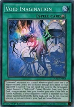 Void Imagination (CORE-EN063) - Clash of Rebellions 1st Edition Clash of Rebellions Yugioh Single  Squirtle Squad Card Shop.