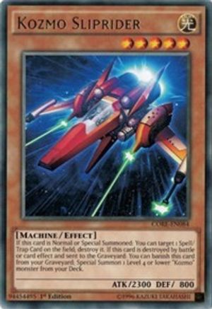 Kozmo Sliprider (CORE-EN084) - Clash of Rebellions Unlimited Clash of Rebellions Yugioh Single  Squirtle Squad Card Shop.