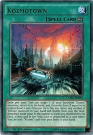 Kozmotown (CORE-EN086) - Clash of Rebellions 1st Edition Clash of Rebellions Yugioh Single  Squirtle Squad Card Shop.