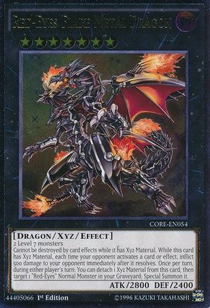 Red-Eyes Flare Metal Dragon (UTR) (CORE-EN054) - Clash of Rebellions Unlimited Clash of Rebellions Yugioh Single  Squirtle Squad Card Shop.