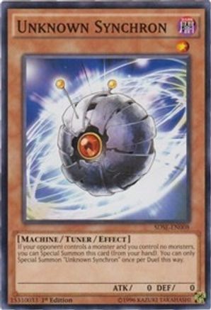 Unknown Synchron (SDSE-EN008) - Structure Deck: Synchron Extreme 1st Edition Structure Deck: Synchron Extreme Yugioh Single  Squirtle Squad Card Shop.