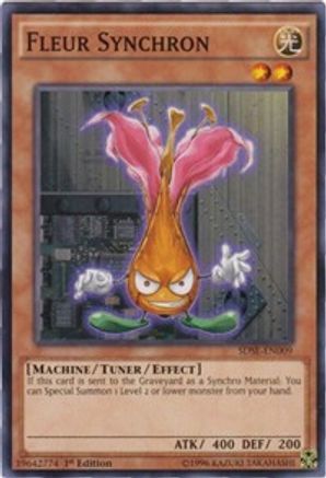 Fleur Synchron (SDSE-EN009) - Structure Deck: Synchron Extreme 1st Edition Structure Deck: Synchron Extreme Yugioh Single  Squirtle Squad Card Shop.