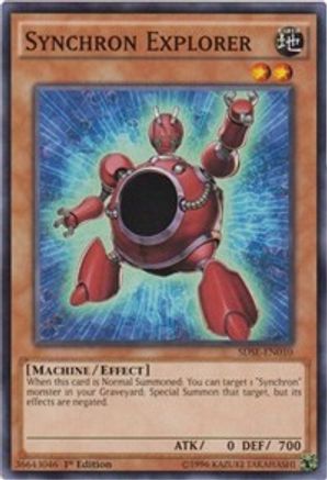 Synchron Explorer (SDSE-EN010) - Structure Deck: Synchron Extreme 1st Edition Structure Deck: Synchron Extreme Yugioh Single  Squirtle Squad Card Shop.