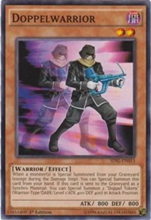 Doppelwarrior (SDSE-EN013) - Structure Deck: Synchron Extreme 1st Edition Structure Deck: Synchron Extreme Yugioh Single  Squirtle Squad Card Shop.