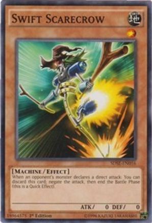 Swift Scarecrow (SDSE-EN016) - Structure Deck: Synchron Extreme 1st Edition Structure Deck: Synchron Extreme Yugioh Single  Squirtle Squad Card Shop.