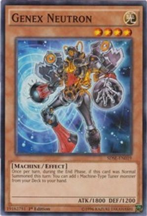 Genex Neutron (SDSE-EN019) - Structure Deck: Synchron Extreme 1st Edition Structure Deck: Synchron Extreme Yugioh Single  Squirtle Squad Card Shop.