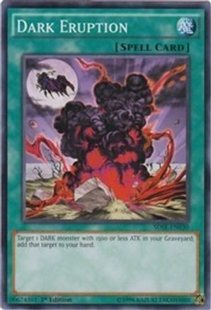 Dark Eruption (SDSE-EN030) - Structure Deck: Synchron Extreme 1st Edition Structure Deck: Synchron Extreme Yugioh Single  Squirtle Squad Card Shop.