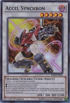 Accel Synchron (SDSE-EN042) - Structure Deck: Synchron Extreme 1st Edition Structure Deck: Synchron Extreme Yugioh Single  Squirtle Squad Card Shop.