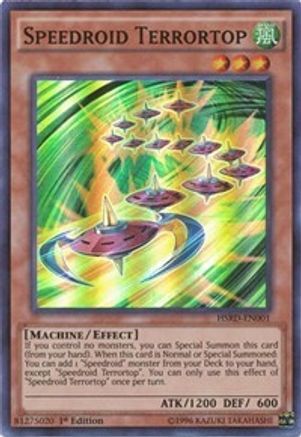 Speedroid Terrortop (HSRD-EN001) - High-Speed Riders 1st Edition High-Speed Riders Yugioh Single  Squirtle Squad Card Shop.
