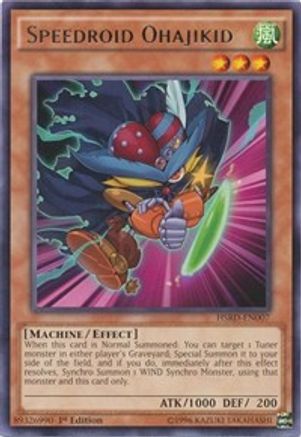 Speedroid Ohajikid (HSRD-EN007) - High-Speed Riders 1st Edition High-Speed Riders Yugioh Single  Squirtle Squad Card Shop.